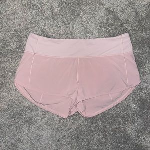 Light Pink Lululemon shorts